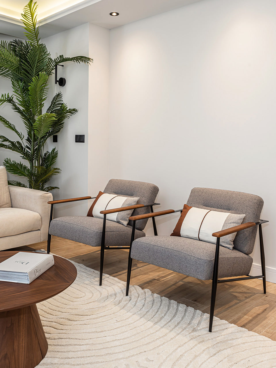 Tendencias decoración 2026 - Salón con muebles de diseño - Filakia