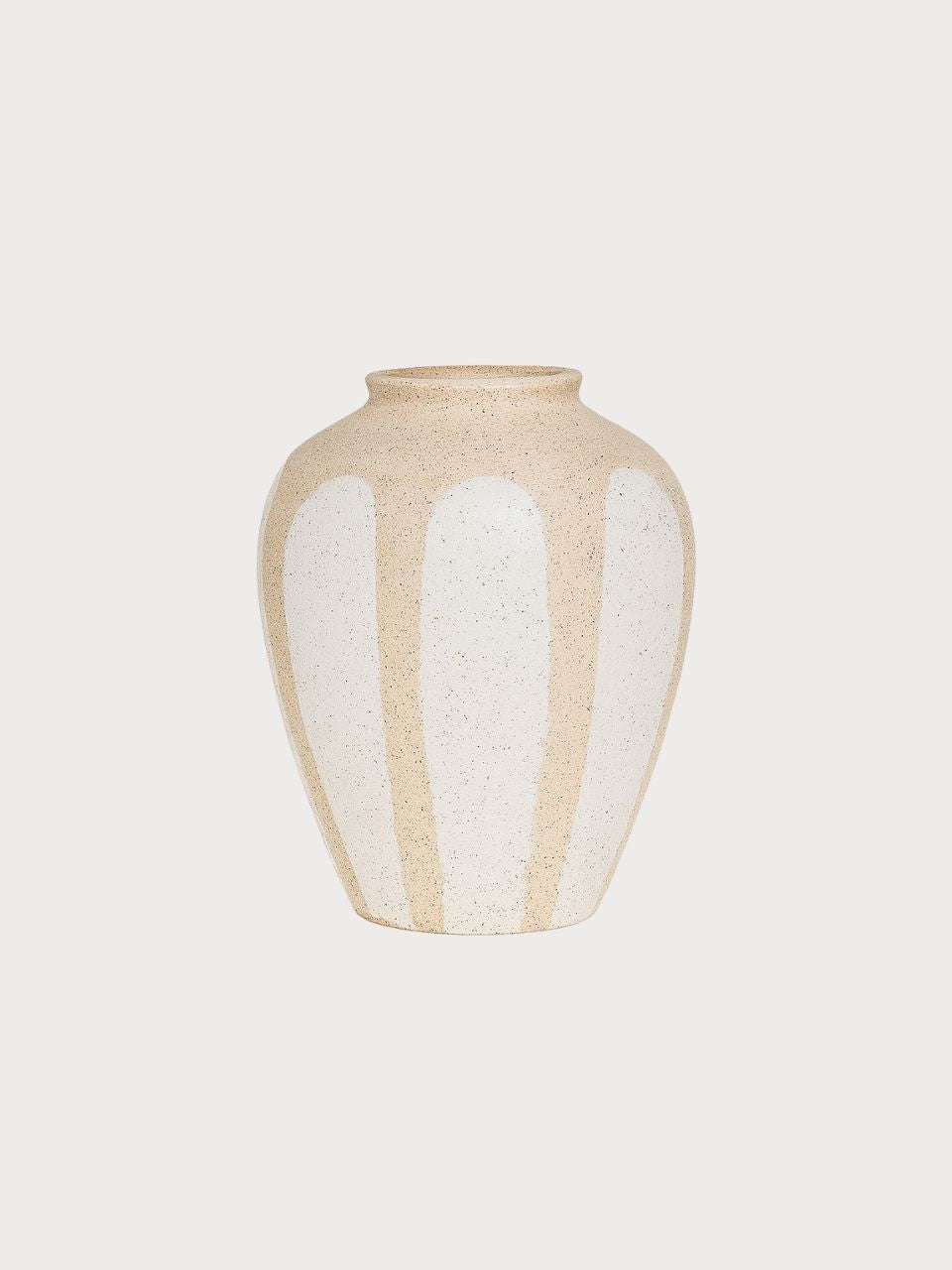 Jarrón de cerámica.