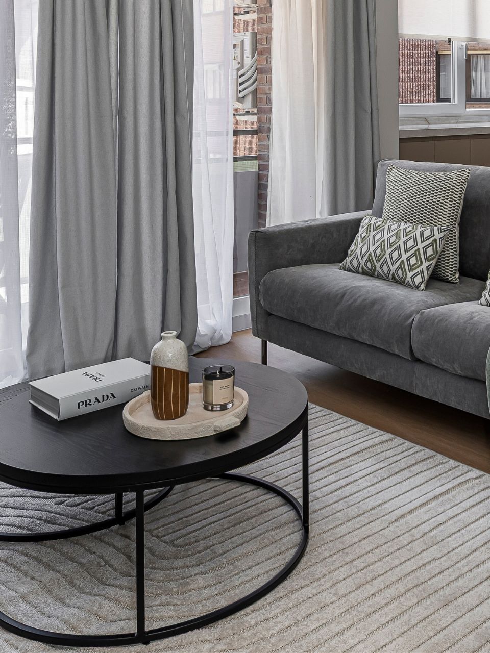 Jarrón de cerámica.