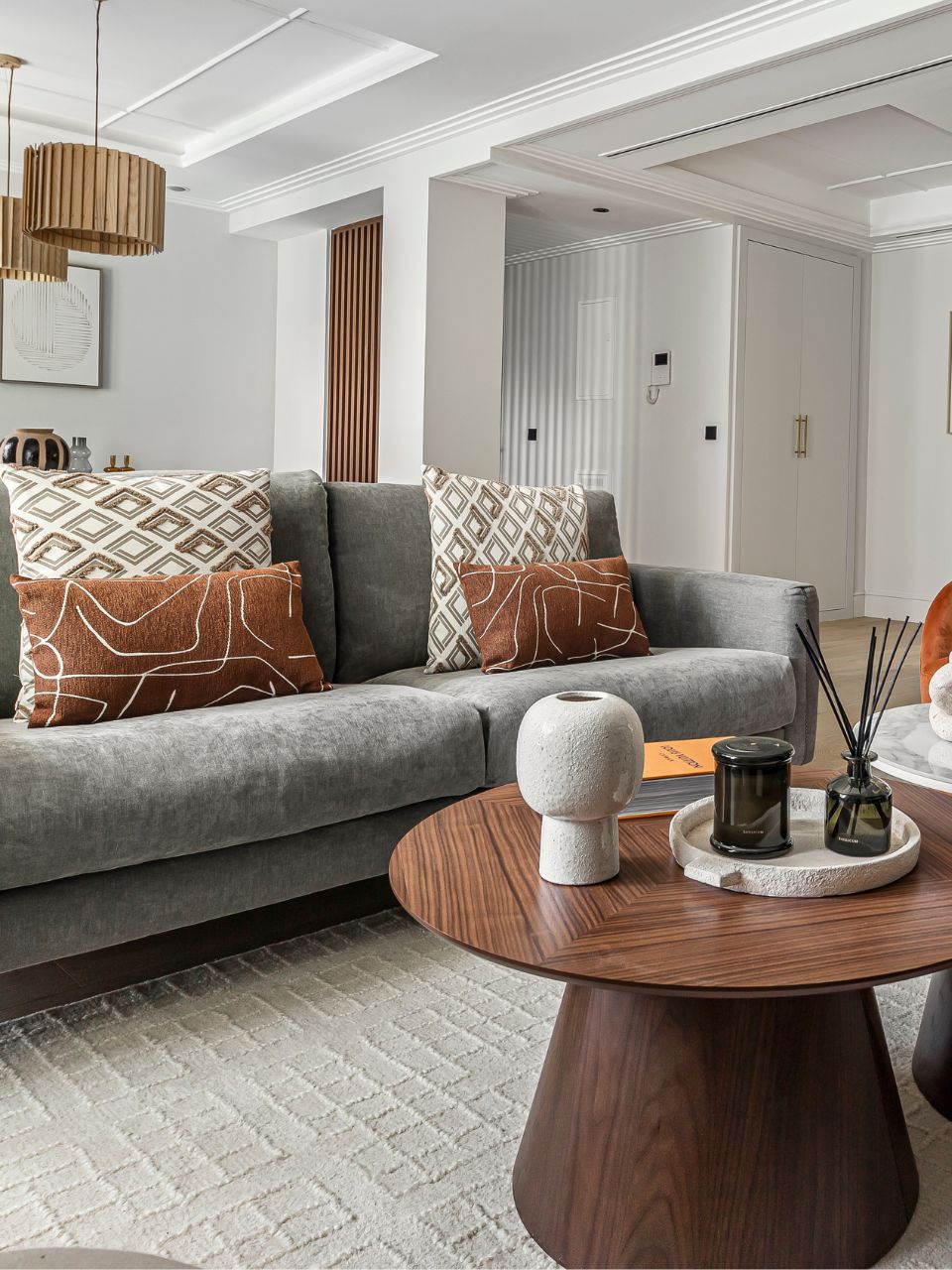 Jarrón de cerámica.