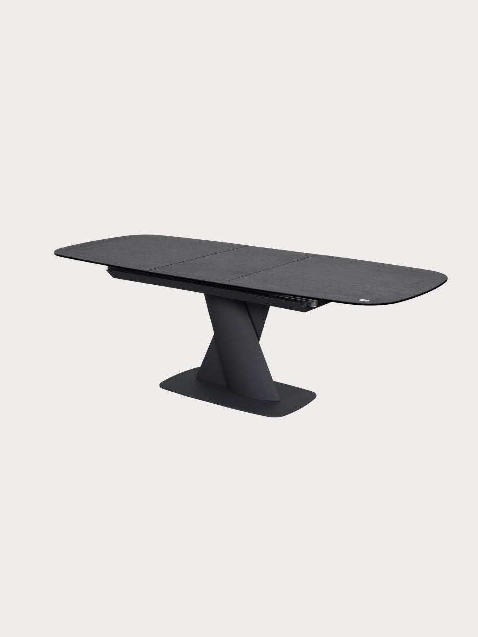 Mesa de comedor extensible con tablero de cerámica