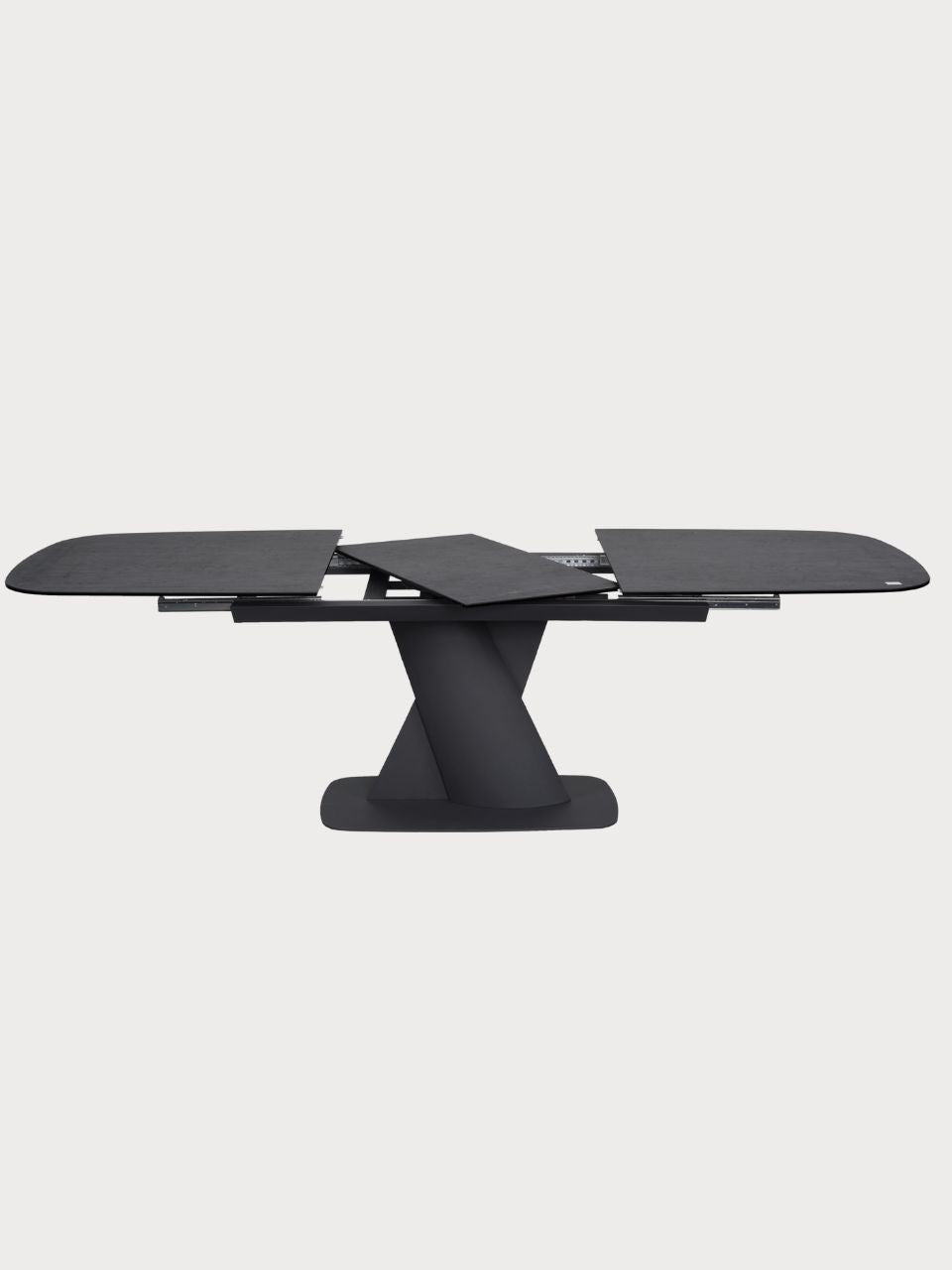 Mesa de comedor extensible con tablero de cerámica
