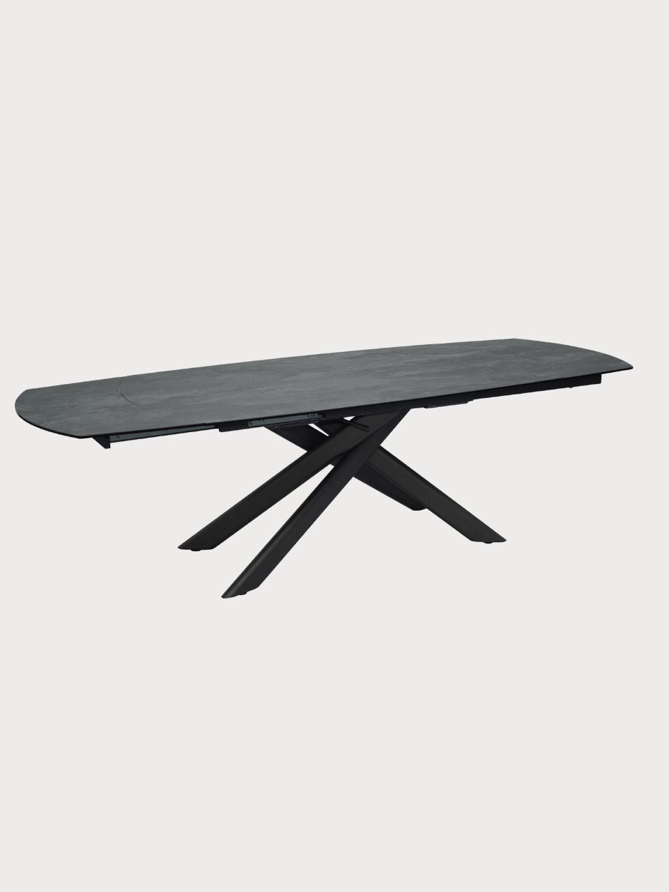 Mesa de comedor extensible con tablero de cerámica