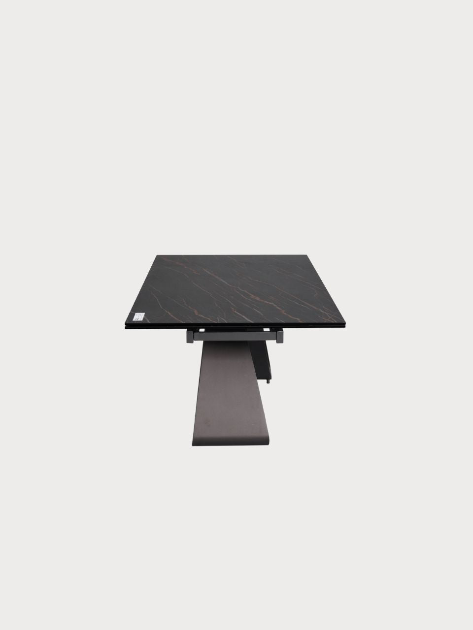 Mesa de comedor rectangular extensible de cerámica