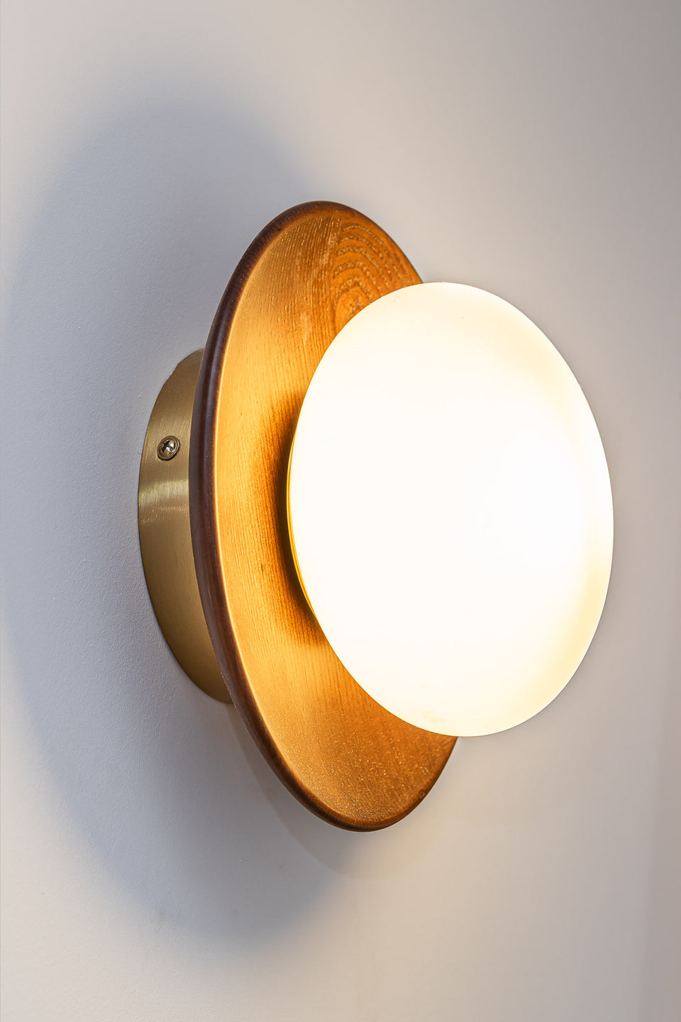 Aplique de pared marron