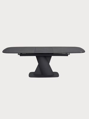 Mesa de comedor extensible con tablero de cerámica