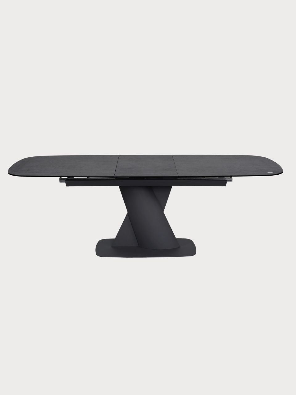Mesa de comedor extensible con tablero de cerámica