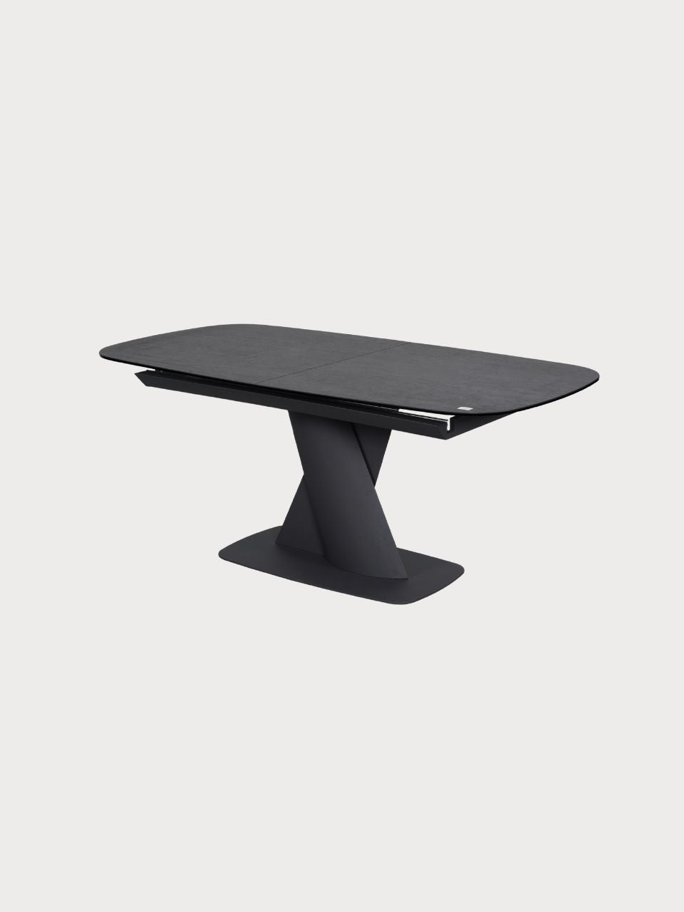 Mesa de comedor extensible con tablero de cerámica