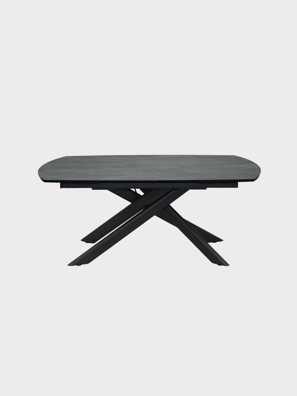 Mesa de comedor extensible con tablero de cerámica
