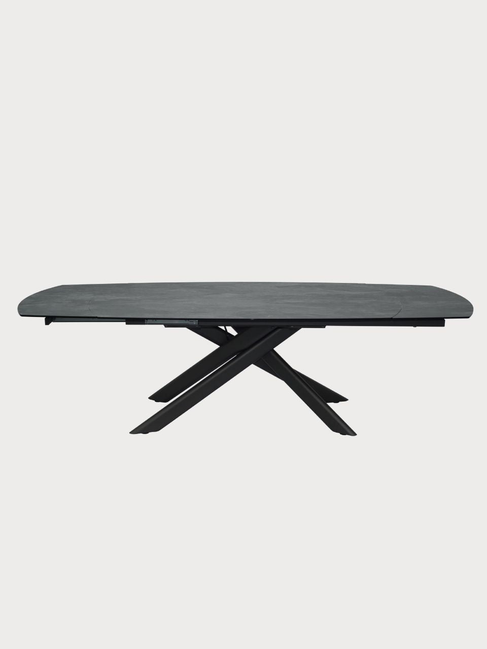 Mesa de comedor extensible con tablero de cerámica
