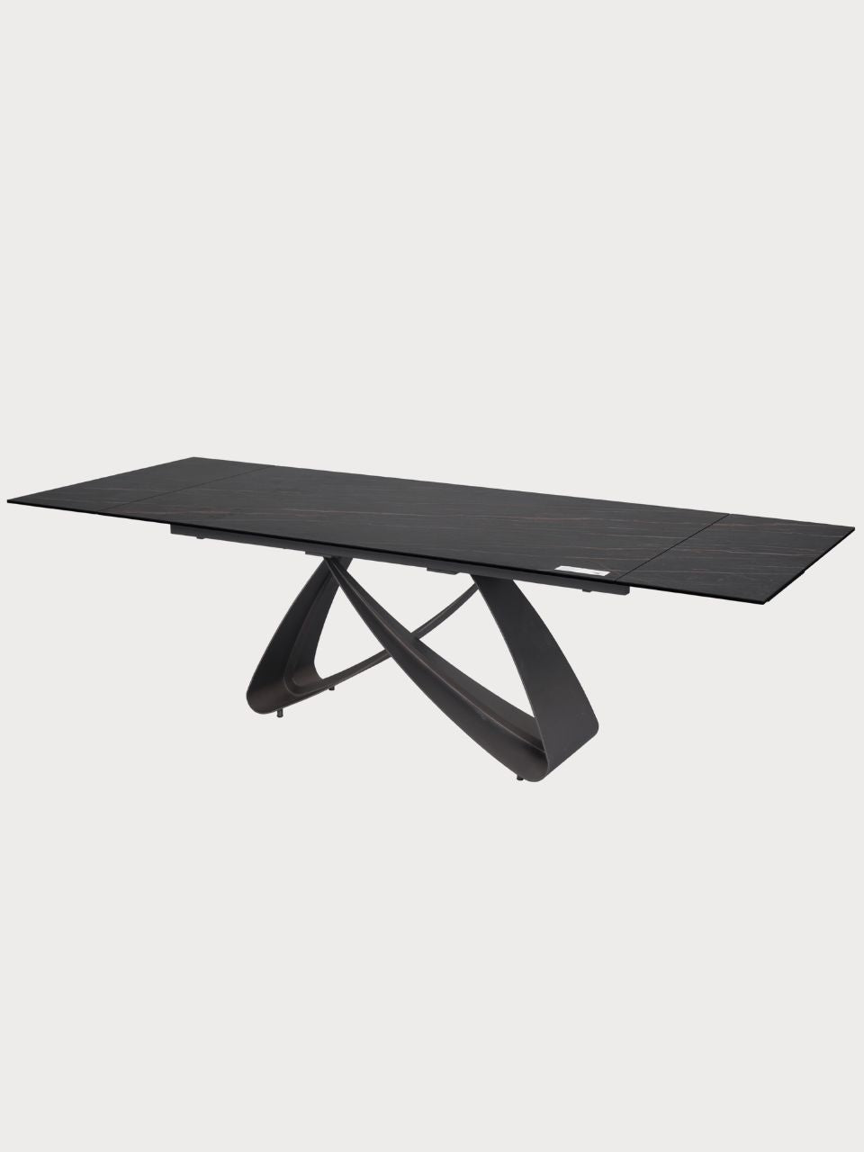 Mesa de comedor rectangular extensible de cerámica