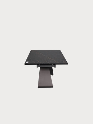 Mesa de comedor rectangular extensible de cerámica