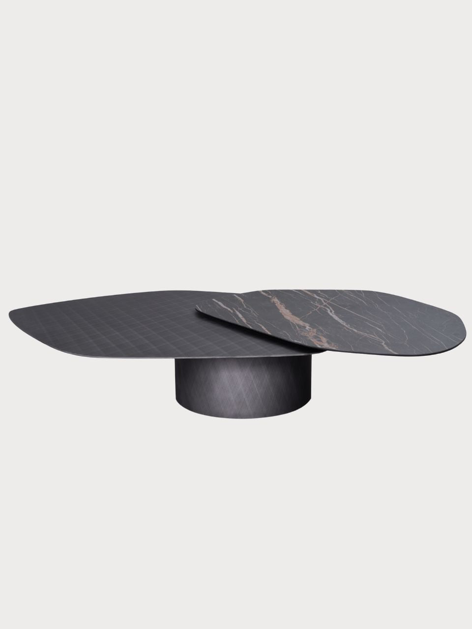 Mesa de centro italiana con doble tablero