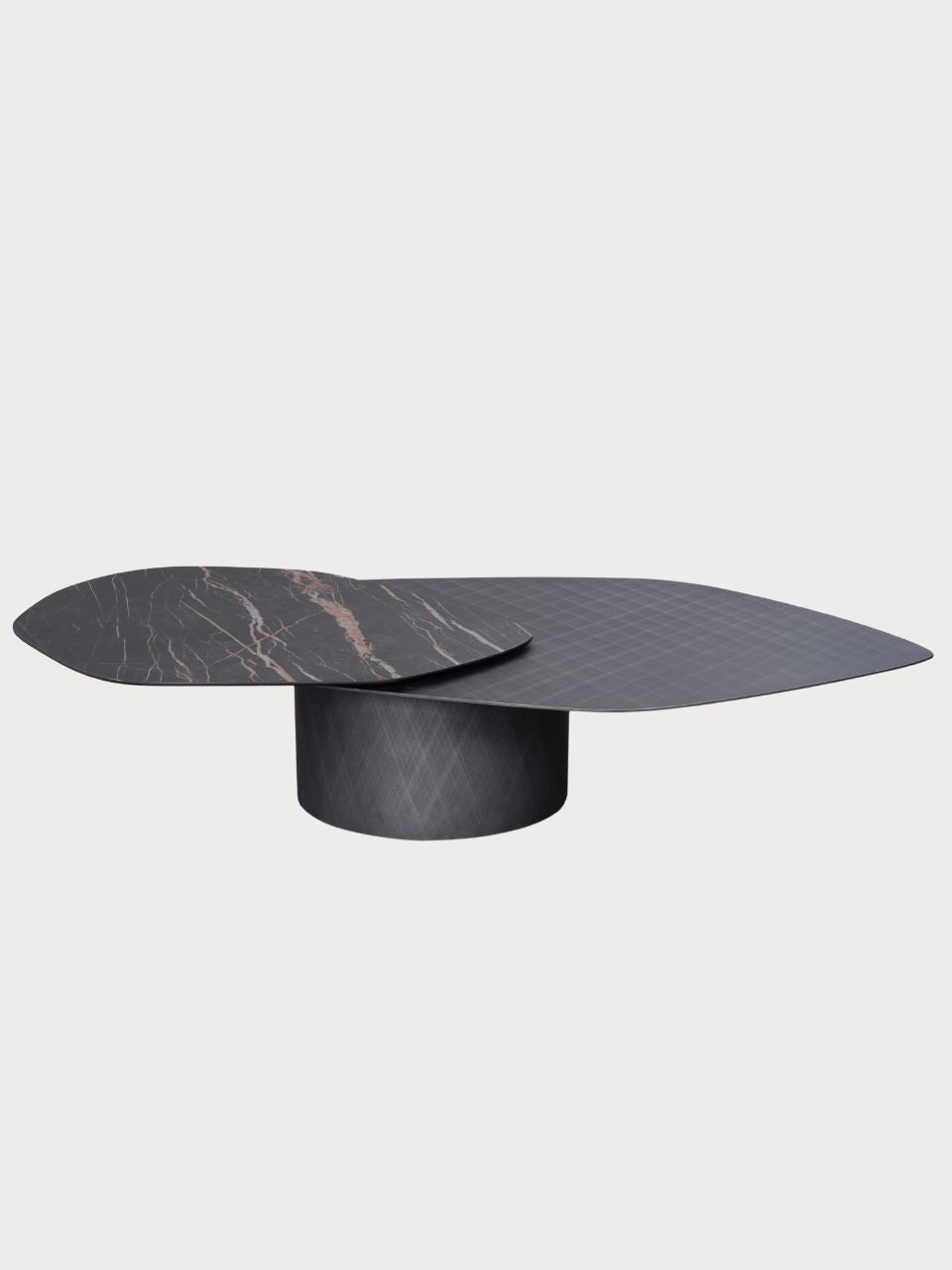 Mesa de centro italiana con doble tablero
