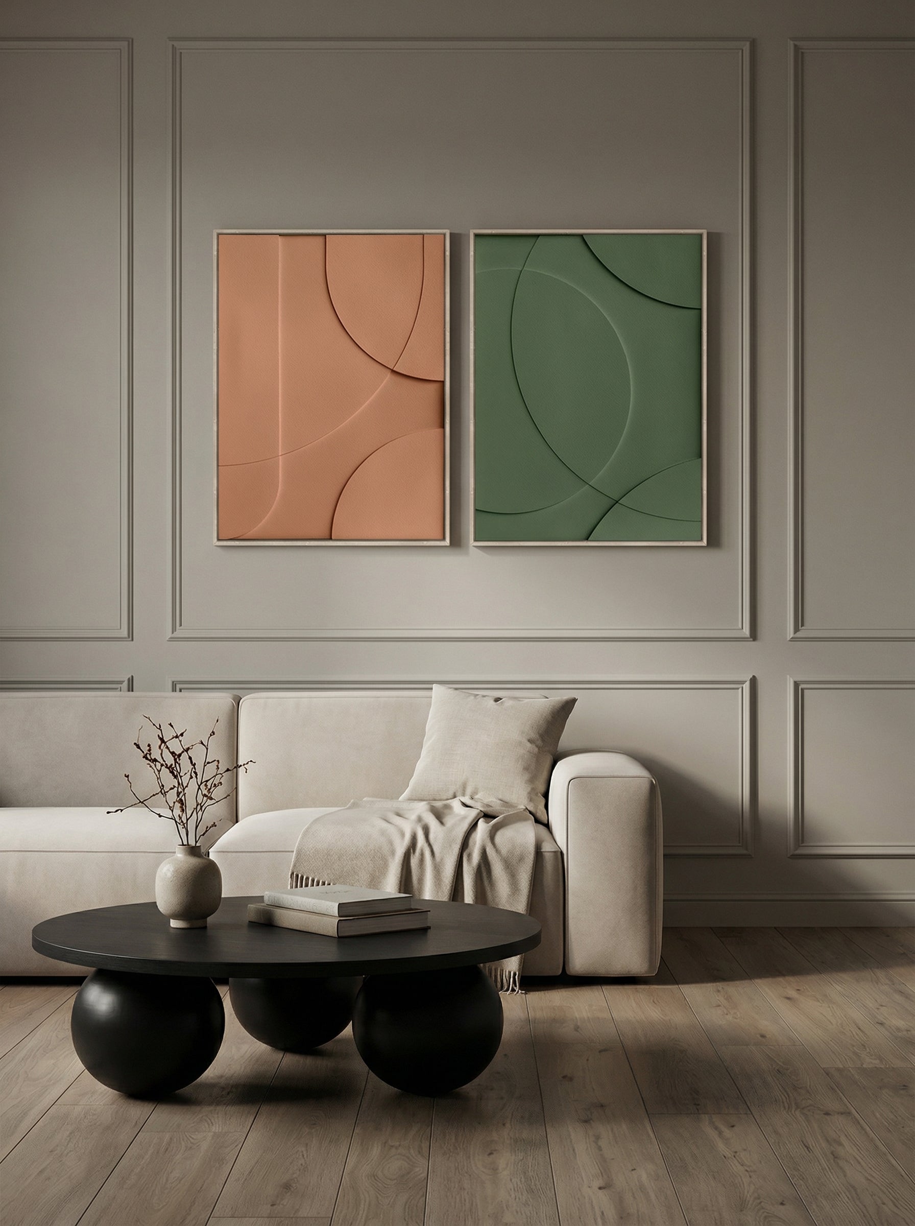 Pack de cuadros NAILA + NADINE